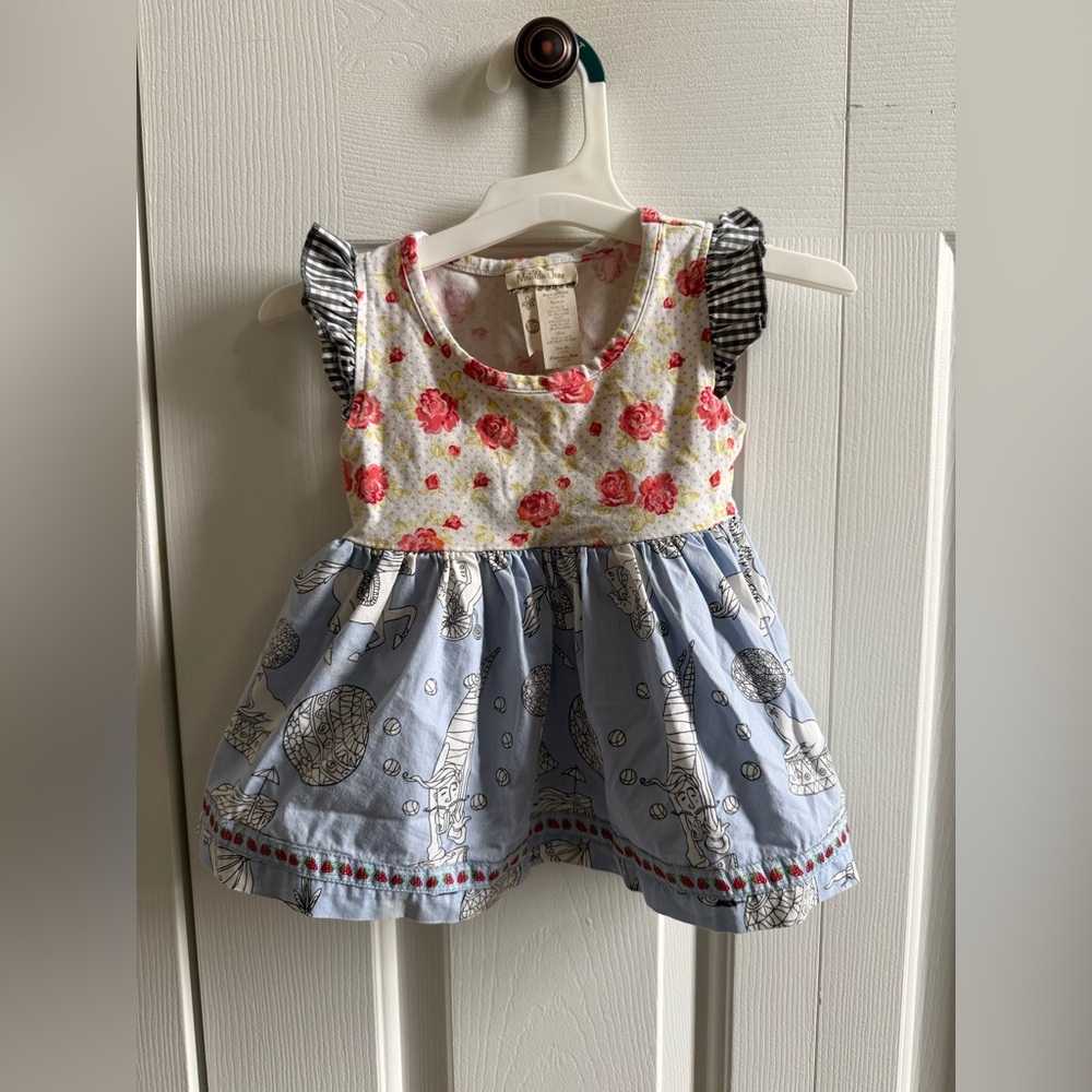 Matilda Jane floral circus 12-18M Dress